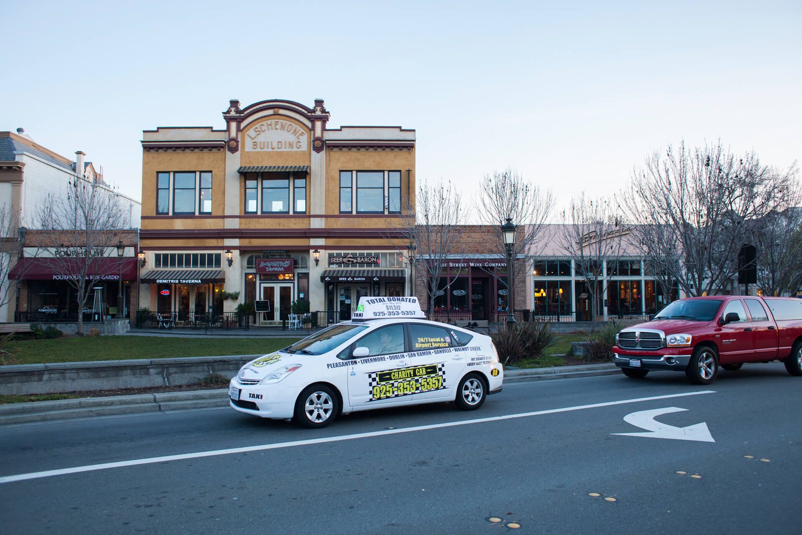 Pleasanton Taxi call charity cab today